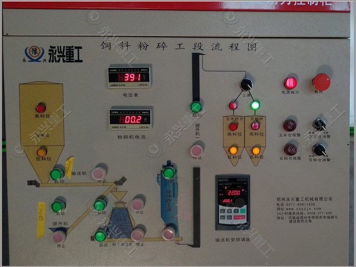 飼料生產線控制柜